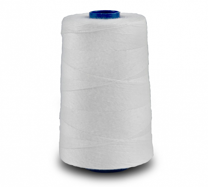 Нить прошивочная мешкозашивочная, белая, 1000м