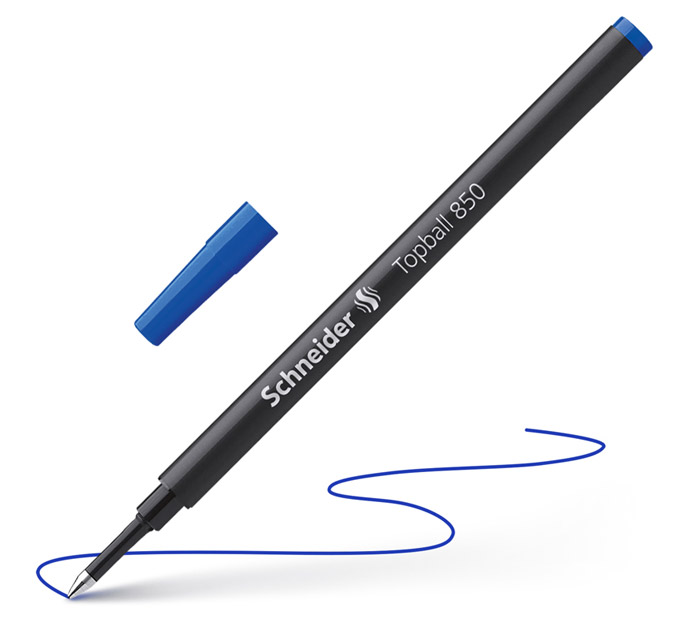Стержень для роллера Schneider «Topball 850» синий, 110мм, узел 0.5мм