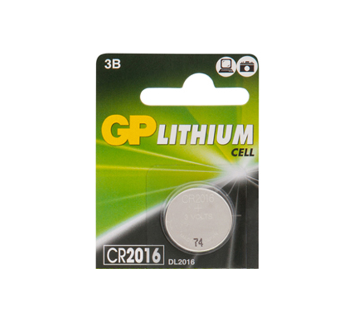 Элемент питания Lithium GP 5BP CR2016