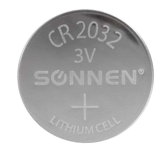 Элемент питания Sonnen CR2032, 4шт