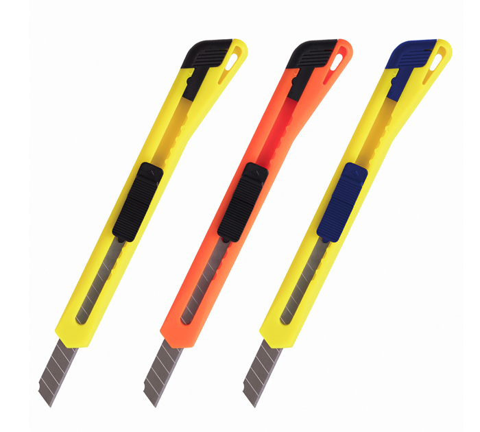Нож канцелярский Brauberg 9мм