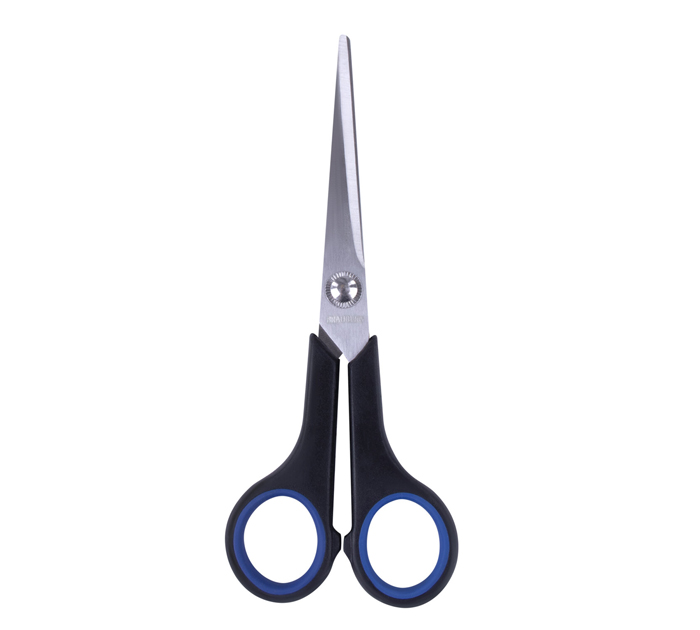 Ножницы Brauberg «Soft Grip» 165мм