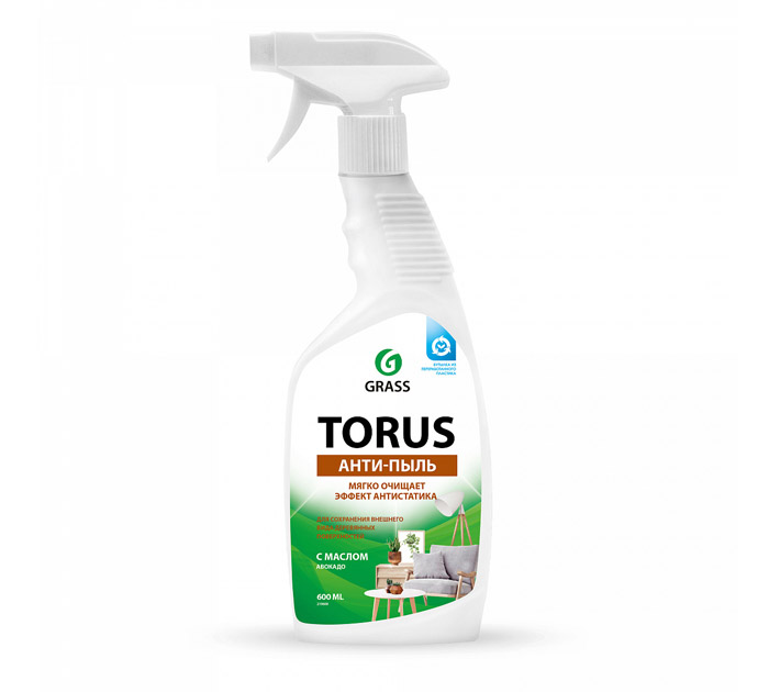 Средство по уходу за мебелью Grass «Torus» анти-пыль, 600мл