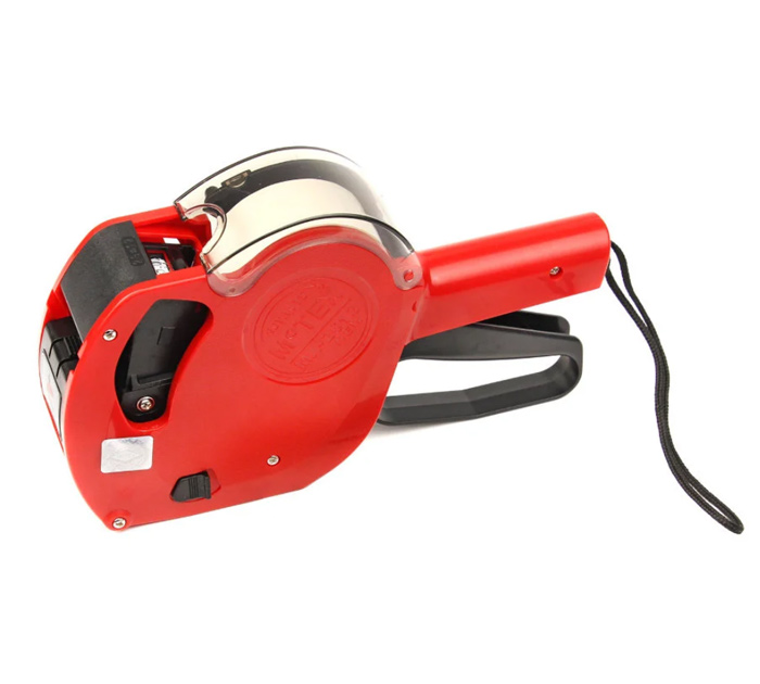 Этикет-пистолет Motex «MTX-5500NEW» однострочный, этикетка прямоугольная 21х12мм, 8 символов