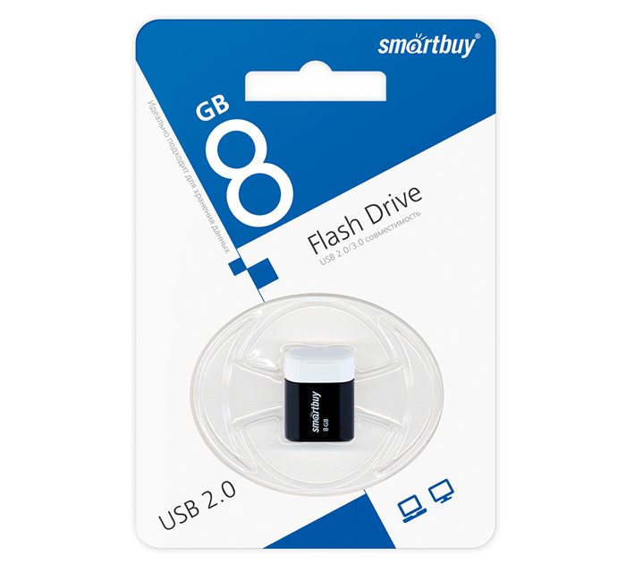 Флэш-карта Smart Buy USB2.0, 8Gb