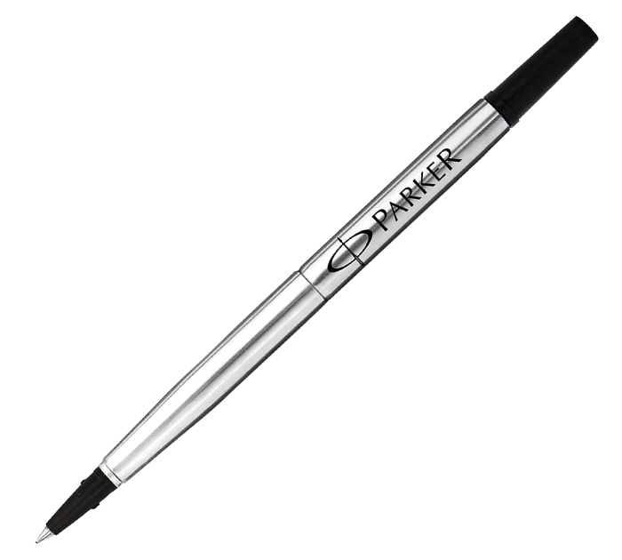 Стержень для роллера Parker «Refill Roller Ball» черный, 116мм, узел 0.8мм, линия письма 0.5мм