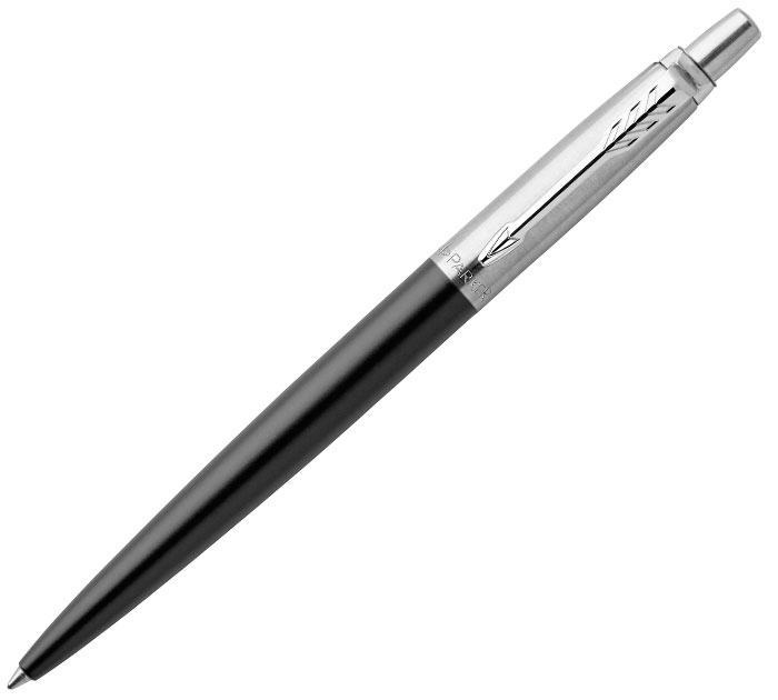 Ручка подарочная шариковая Parker «Jotter Bond Street Black CT» синий стержень, 1 мм