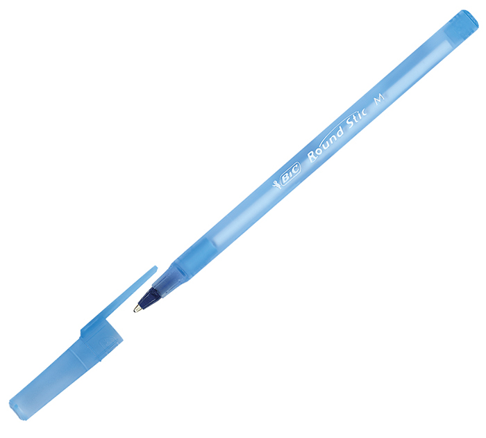 Ручка шар. син. Bic Round Stic пишущ.узел 1.0мм линия 0.32мм