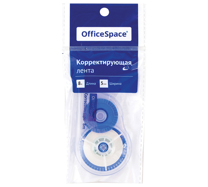 Корректор-лента Office Space 5мм, 8м