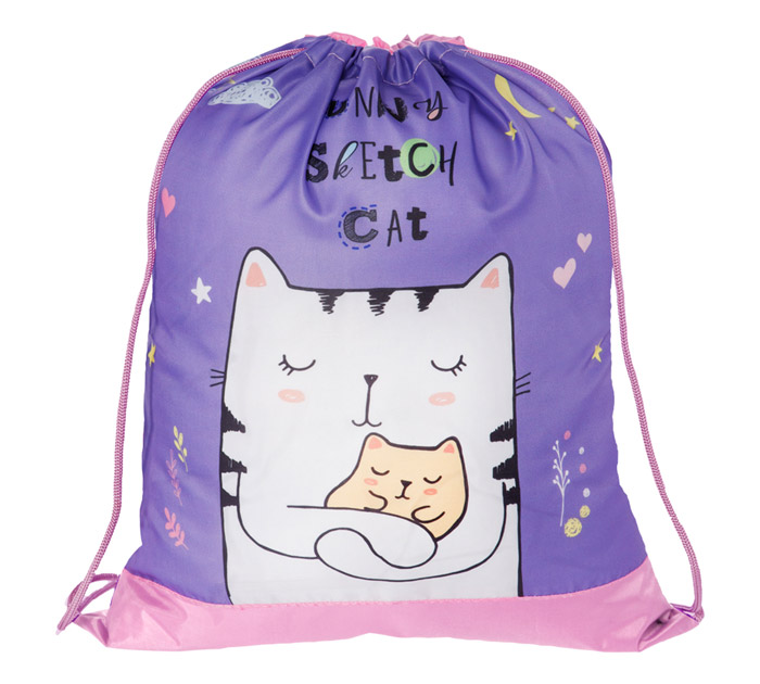 Мешок для обуви ArtSpace «Funny kitty» 340х420мм