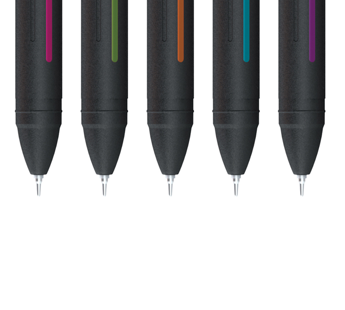 Ручка шариковая Berlingo «Color Zone stick» синий стержень, узел 0.7мм, линия письма 0.5мм