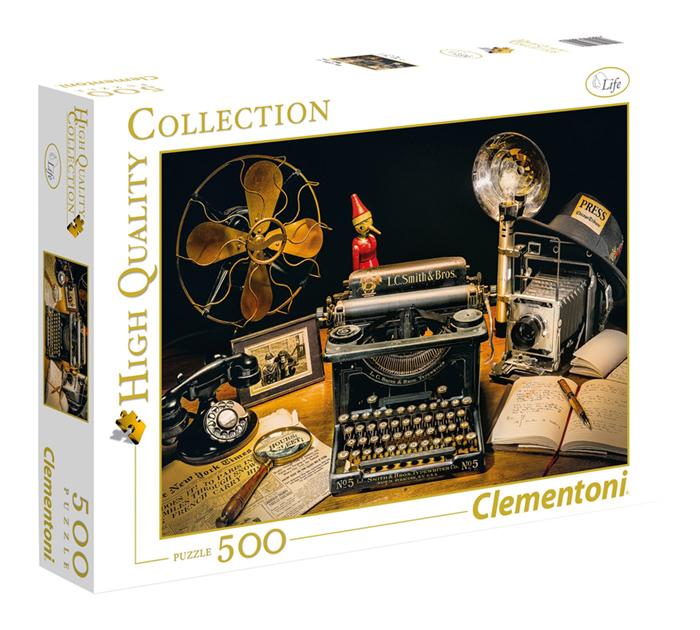 Пазл Clementoni «Классика. Рио-де-Жанейро. Пишущая машинка» от 10 лет