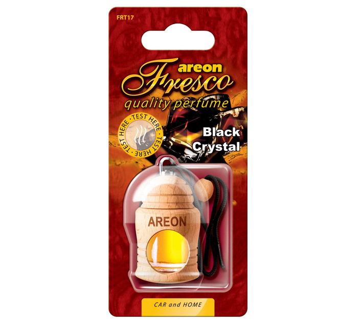 Ароматизатор автомобильный Areon Fresco «Black Crystal» 4мл