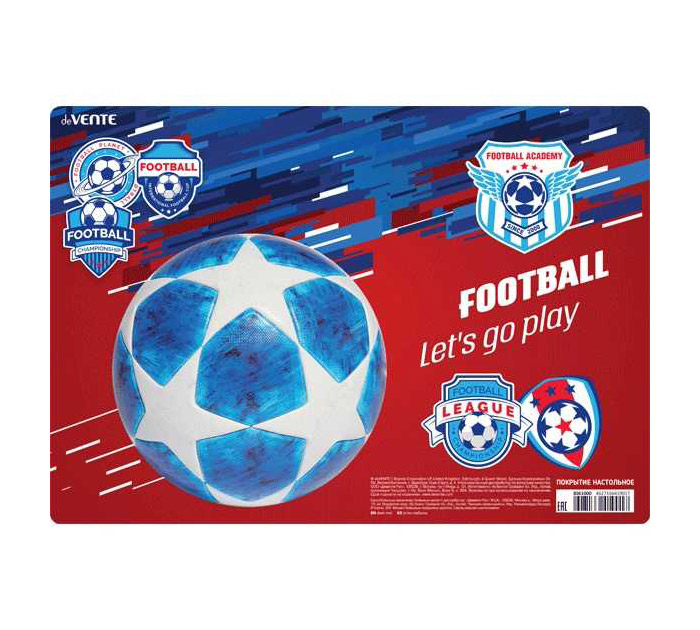 Подложка настольная deVente «PlayFootball» 330х230мм