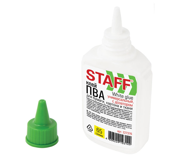 Клей ПВА Staff 65г