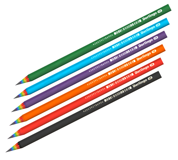 Карандаш Berlingo «Rainbow» HB