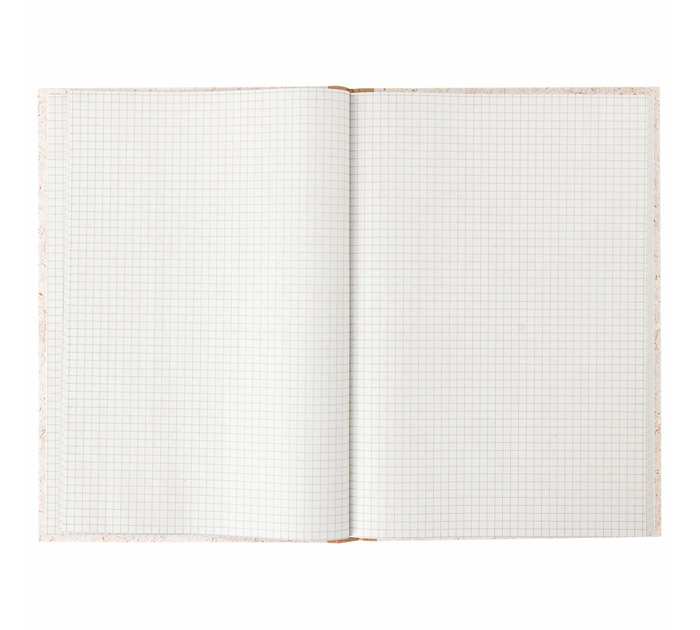 Книга учета Staff А4, клетка, крафт, коричневая, 96л
