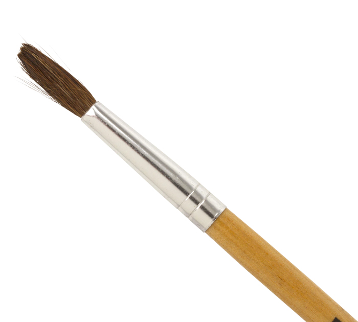 Кисть Brauberg №5, пони, круглая