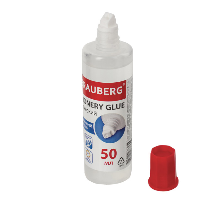Клей канцелярский Brauberg 50мл