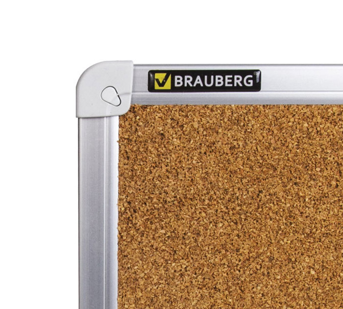 Доска Brauberg пробковая, 450х600мм