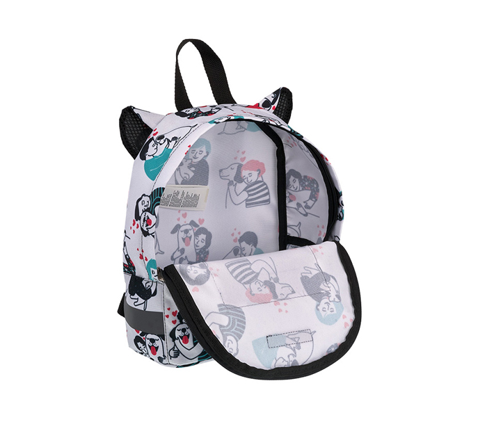 Рюкзак Erich Krause «Easyline Mini Animals 6L Furry Friends» 220х250х110мм, 1 отделение