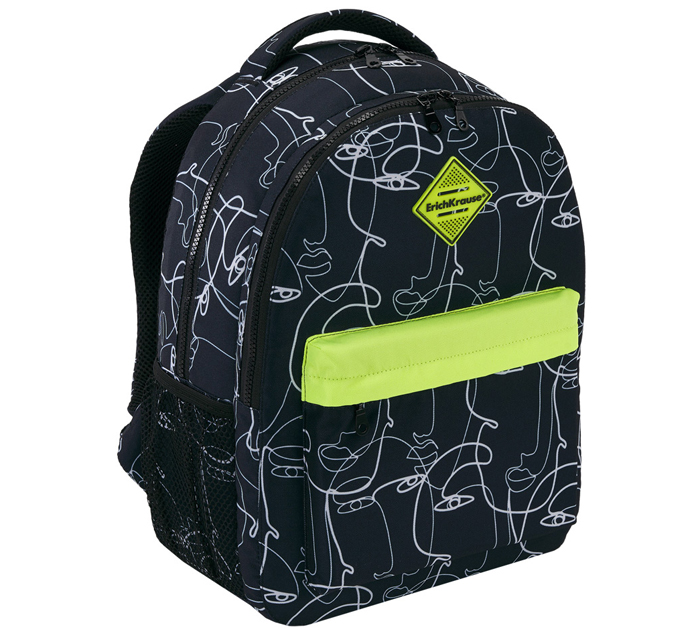 Рюкзак Erich Krause «EasyLine 20L Line Art» 440х230х330мм, 2 отделения