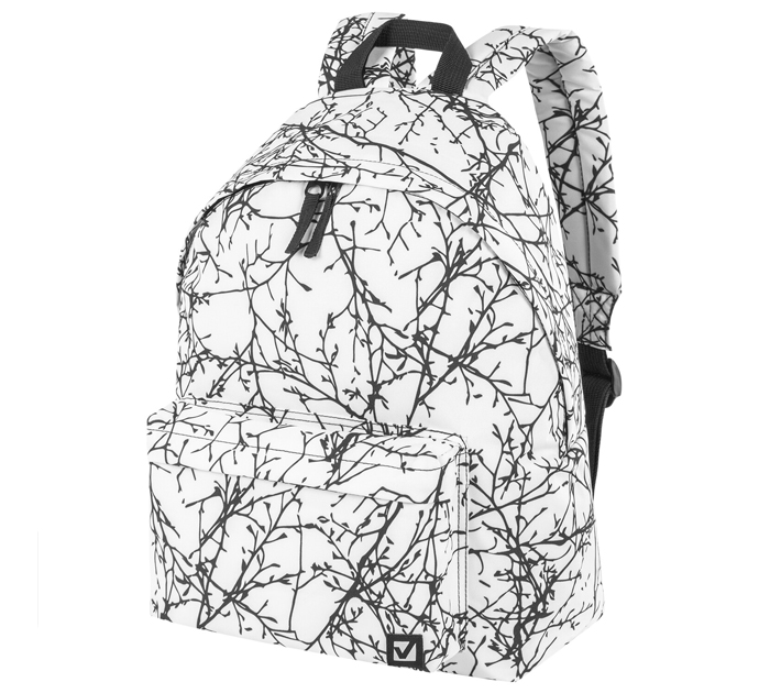 Рюкзак Brauberg «Twigs on white» 410х320х140мм, 1 отделение