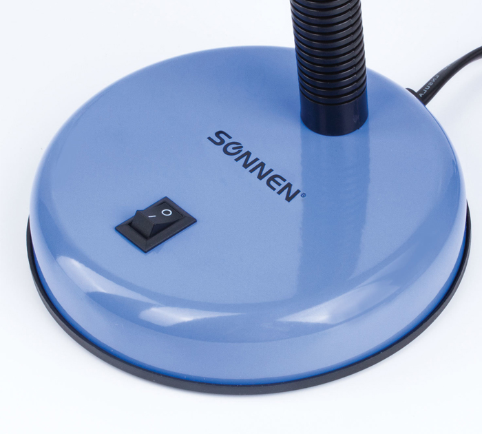 Светильник Sonnen «OU-203» настольный, синий, E27, 40Вт, 220-240B