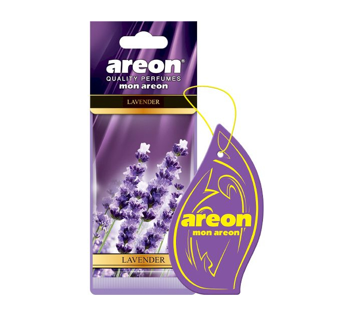 Ароматизатор автомобильный MonAreon «Lavender» картонный