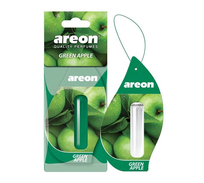 Ароматизатор автомобильный Areon Fresco «Green Apple» жидкий, 5мл
