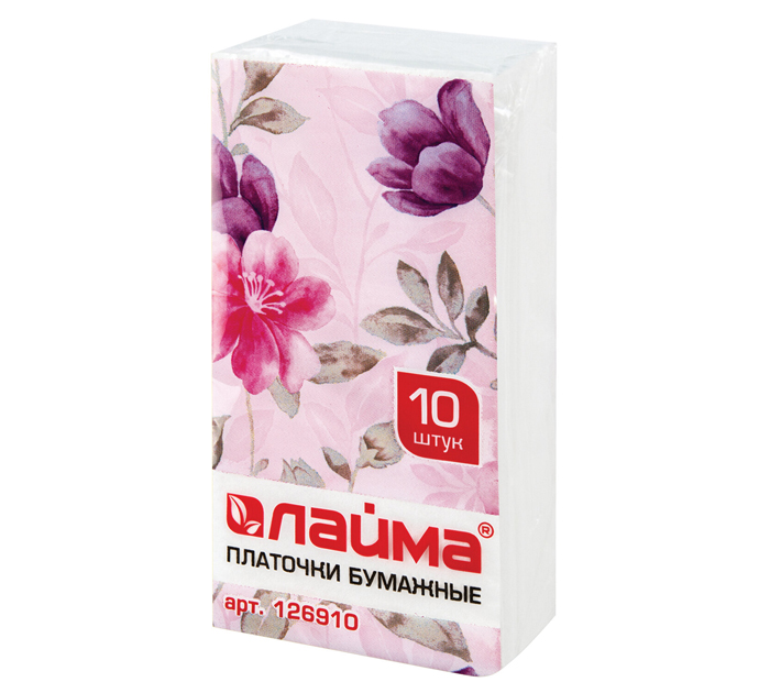 Платки носовые Laima бумажные