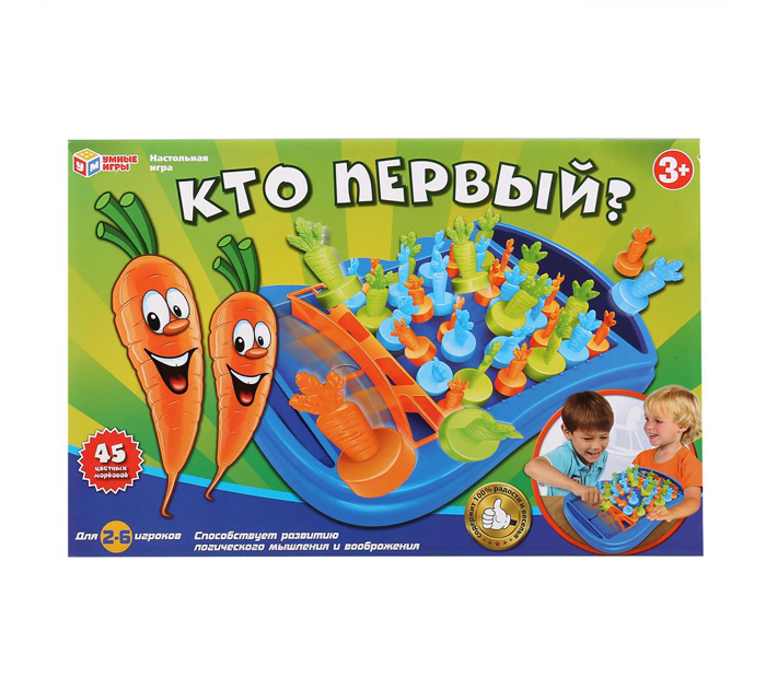 Игра настольная Умные игры «Кто первый?» от 3-х лет