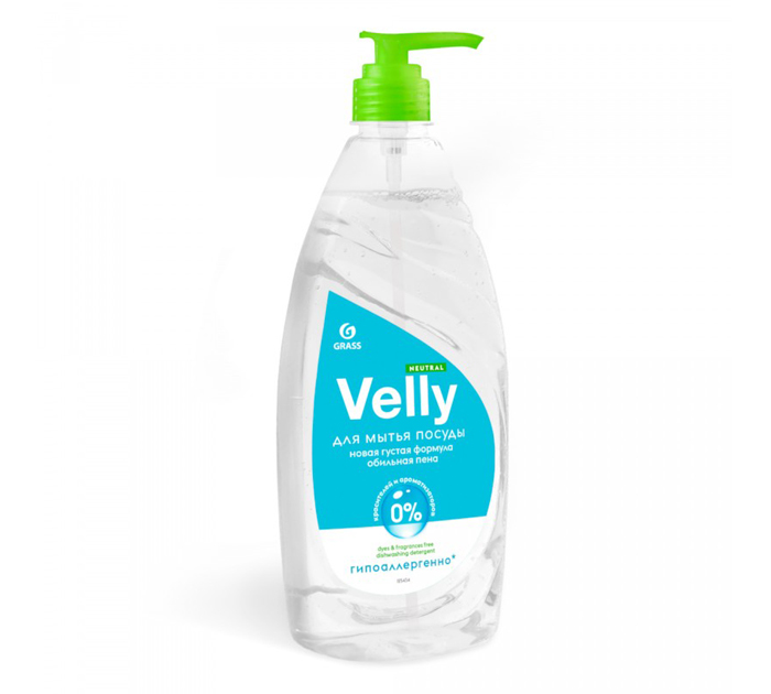 Средство для мытья посуды Grass «Velly Neutral» 1000мл