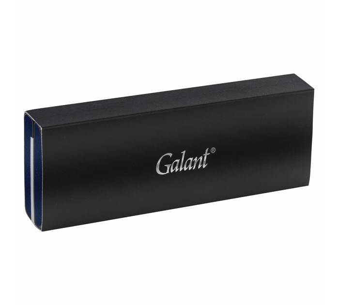 Ручка подарочная шариковая Galant «Graven Gold» синий стержень, узел 0.7мм, корпус золотистый с гравировкой, в футляре