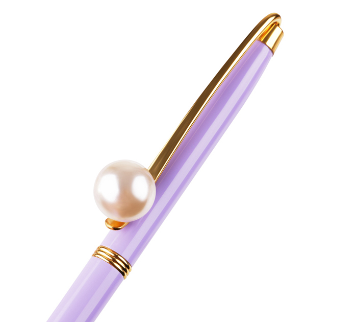 Ручка подарочная шариковая Meshu «Lilac jewel» синий стержень, 1.0мм, линия письма 0.8мм, в футляре
