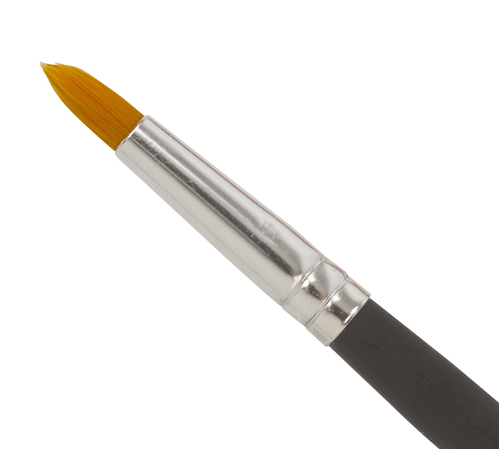 Кисть Brauberg №6, синтетика, круглая