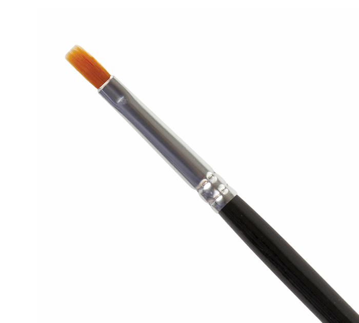 Кисть Brauberg №1, синтетика, плоская