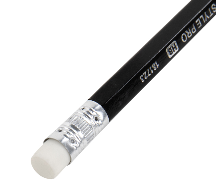 Карандаш Brauberg «Style Pro» HB, с ластиком
