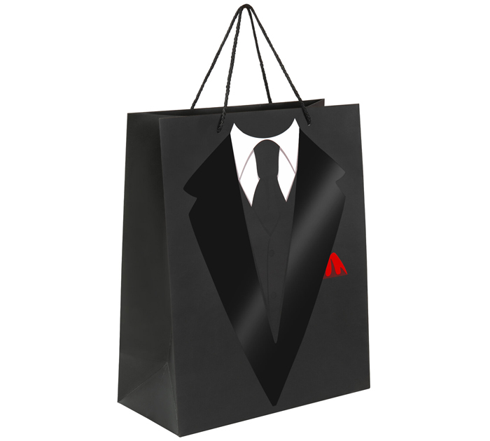 Пакет подарочный Золотая сказка «Especially For Men» 26.5х12.7х33см