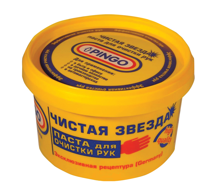 Паста чистящая для рук Pingo «Чистая звезда» 650мл