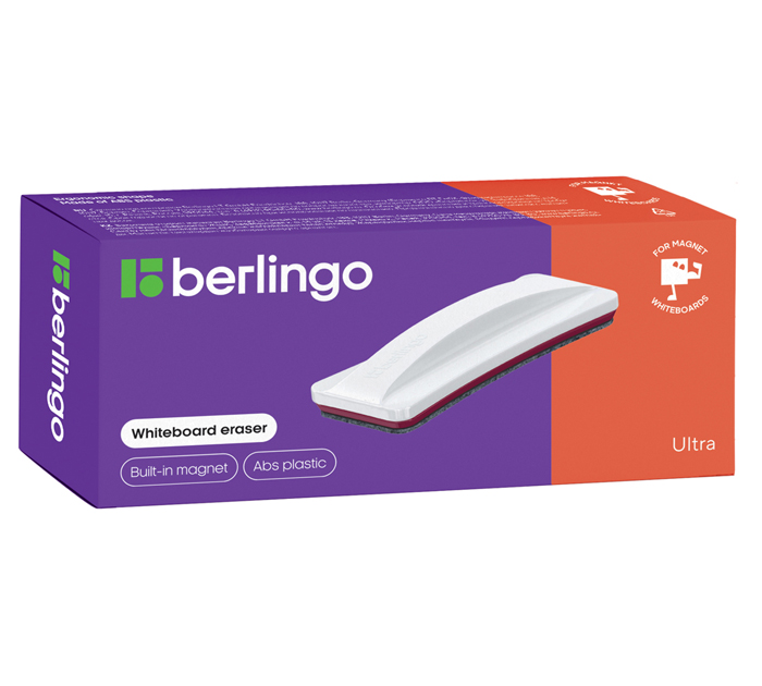 Губка для доски Berlingo «Ultra» 61х149мм, магнитная