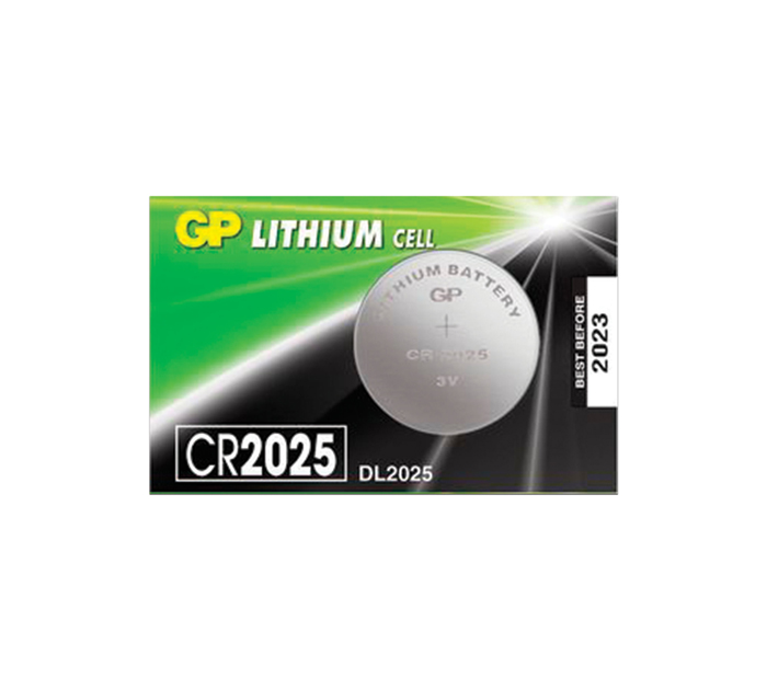 Элемент питания GP Lithium CR2025, 3В