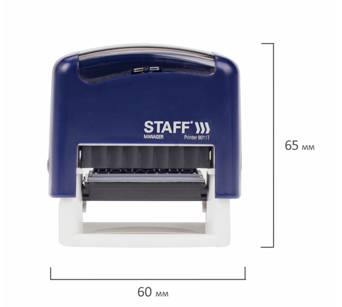 Штамп Staff «Получено» Printer 9011T, 38х14мм
