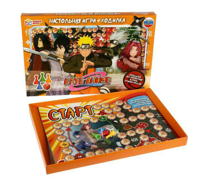 Игра-ходилка Умные игры «Клуб аниме» от 5-ти лет