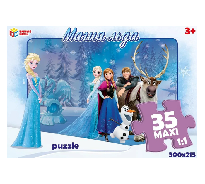 Пазл Умные игры «Магия льда» maxi, от 3-х лет