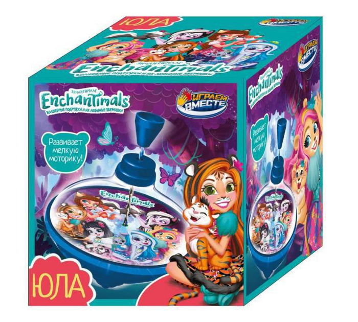 Игрушка Играем вместе «Энчантималс» юла, от 3-х лет