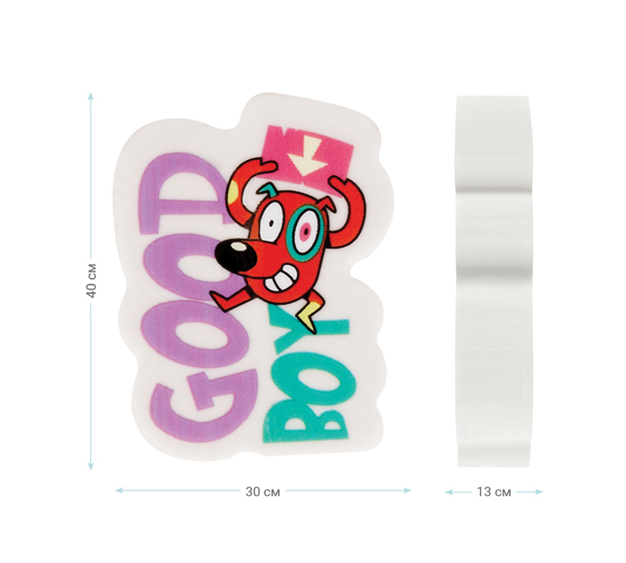 Ластик Meshu «Good boy» 40х30х13мм