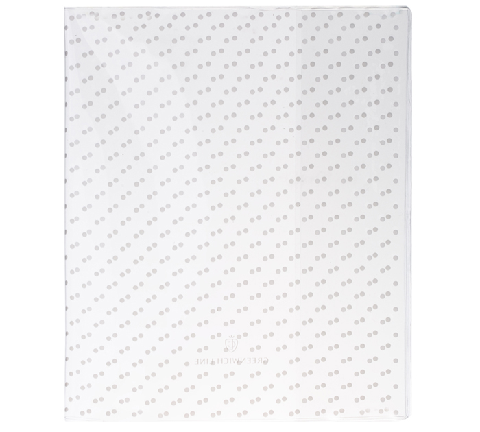 Обложки для тетрадей и дневников, Greenwich Line «White pattern», 210х350мм, 250мкм, 3шт