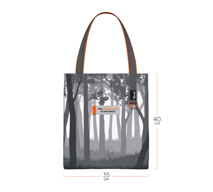Сумка-шоппер Forst «Forest» 40х35см
