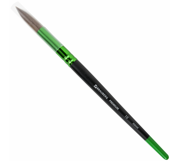 Кисть Brauberg №10, пони, круглая